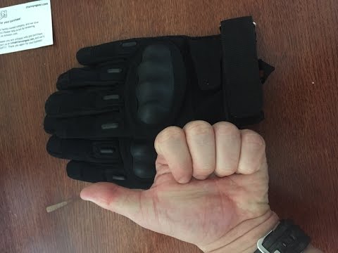 TitanOPS Full Finger Hard Knuckle gloves review