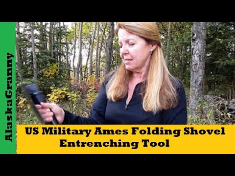 US Military Ames Entrenching Tool Folding Shovel- Prepping Must Have Tool