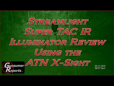 ATN X-Sight with the Streamlight Super TAC IR Review