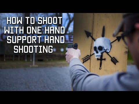 How to Shoot With One Hand | Support Hand Shooting | Tactical Rifleman