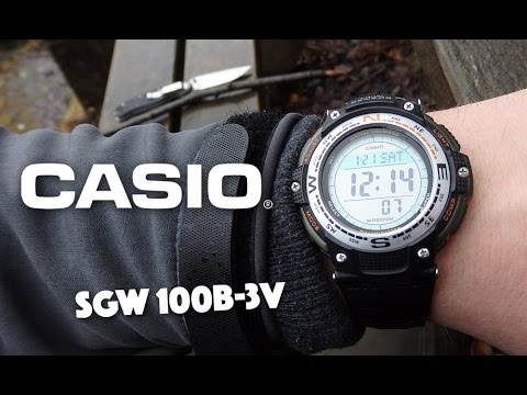 Casio SGW 100B-3V Sports Watch