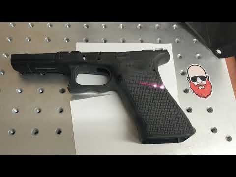 Glock 19 Laser Stipple
