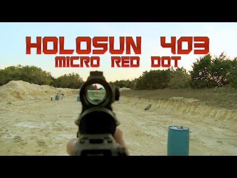 Holosun Micro Red Dot (HS403A / HS403B) Review &amp; Overview || The Bullet Points