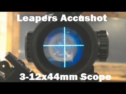 Leapers AccuShot 3-12x44mm Compact Illumination Enhancing Rifle Scope