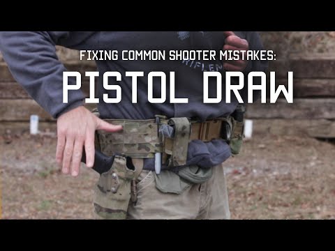 Fixing Common Shooter Mistakes | Pistol Draw | Tactical Rifleman