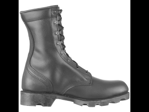 Mil-Tec ARMY black leather boots