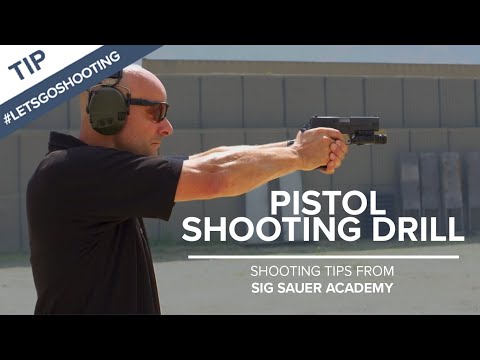 Pistol Shooting Drill to Improve Accuracy | Shooting Tips from SIG SAUER Academy