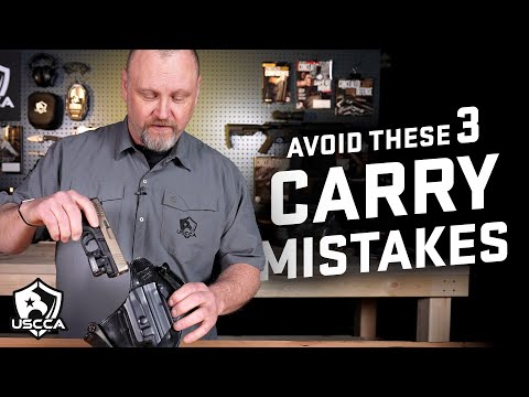 3 Biggest Mistakes When Carrying a Handgun