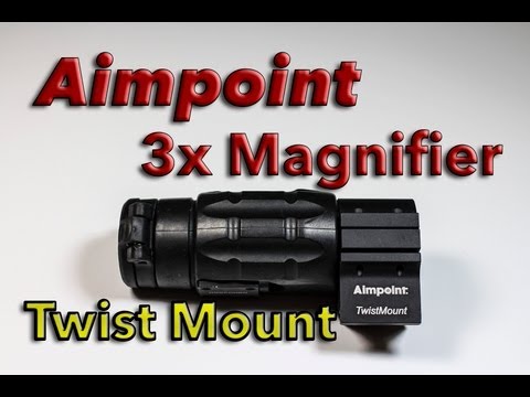 Aimpoint 3x Magnifier with Aimpoint Twist Mount