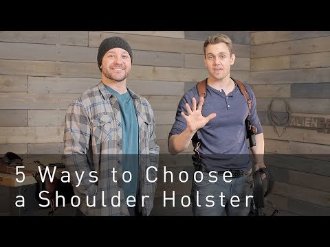 Beginner&#039;s Guide To Shoulder Holsters For Concealed Carry - Alien Gear Holsters