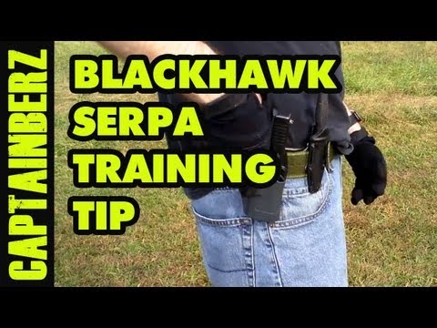 BlackHawk Serpa Holster Training Tip