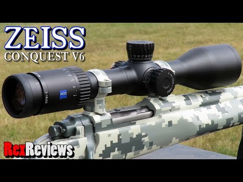 Zeiss Conquest V6 3-18x50 TEST &amp; REVIEW ~ Rex Reviews