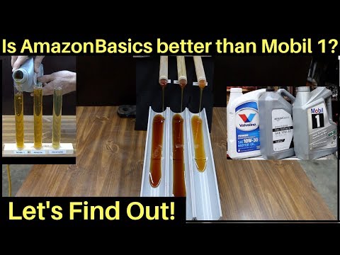 Is AmazonBasics Full Synthetic Motor Oil better than Mobil 1? Let&#039;s find out!
