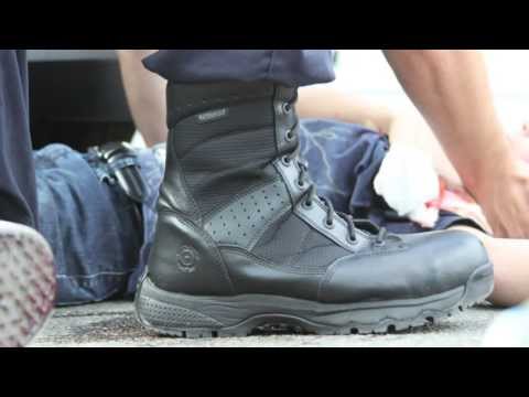 comfortable police boots
