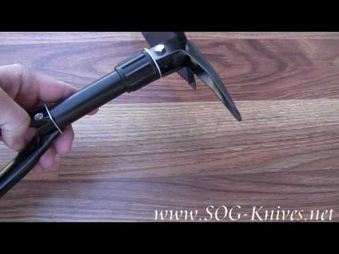 SOG Entrenching Tool F08 Demo