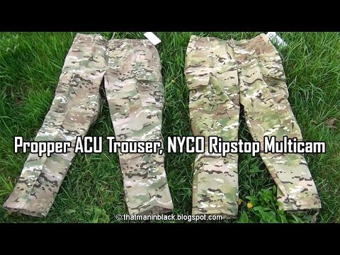 Propper ACU Trouser, NYCO Ripstop Multicam Pants