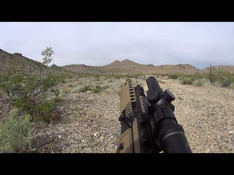 Burris MTAC 1-4x Ballistic AR Reticle BDC test