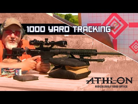 Athlon Argos BTR 6-24X50 Rifle Scope on Ruger Precision Rifle Tracking to 1000 Yards