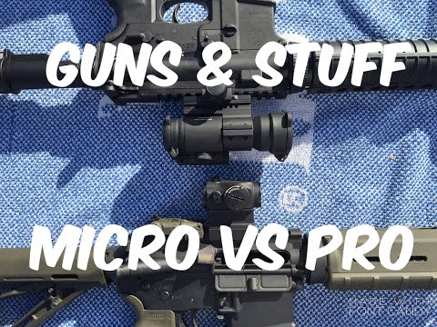 Aimpoint PRO vs Micro series