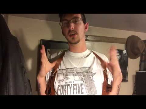 Review of the Galco jackass shoulder rig holster