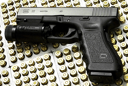 glock 22 holster with light, glock 22 with light holster, glock 22 tactical light holster